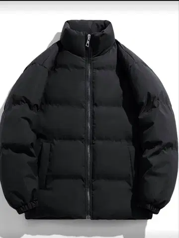 SHEIN 블랙 다운 자켓