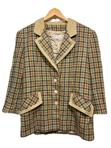 이탈리아제 90s 빈티지 울 테일러드 자켓