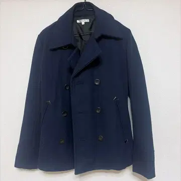 imp 네이비 피 코트