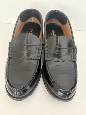 HARUTA 로퍼 블랙 컬러 일본제 PB0C 304 24