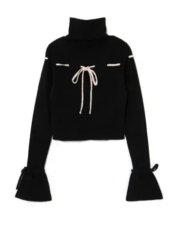 ANDMARY 릴리안 리본 탑