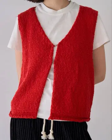 bargiee 소프트 니트 베스트