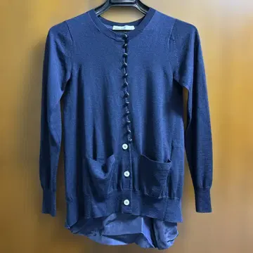 sacai luck 네이비 가디건