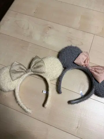미키 귀 머리띠 2개 세트