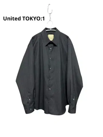 UNITED TOKYO Super 120's 워셔블 울 셔츠
