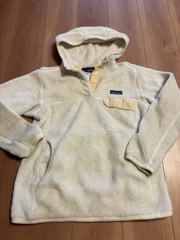 Patagonia 플리스 자켓 여성용 XS 아이보리
