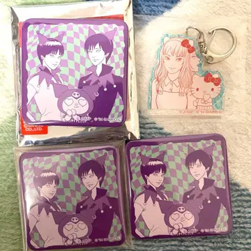 이토 준지 x 산리오 캐릭터즈 아크릴 키링 토미에 x 헬로키티