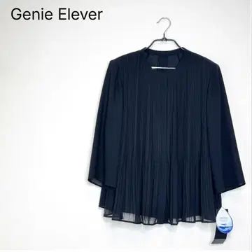 [택 포함] 제니엘베 빅 사이즈 플리츠 디자인 블라우스