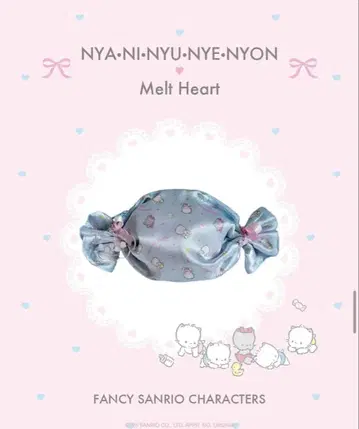 산리오 이세탄 Melt Heart 냐니뉴녜뇽 캔디 파우치