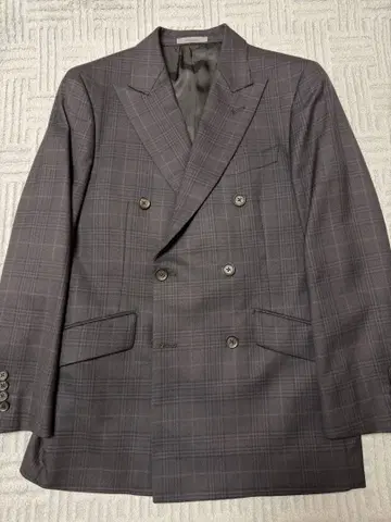 하자품 TENORAS 티노라스 블랙 더블 체크 3피스