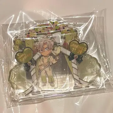 귀멸의 칼날 탄생제 시나즈가와 사네미 벌스데이 디오라마 아크릴 스탠드