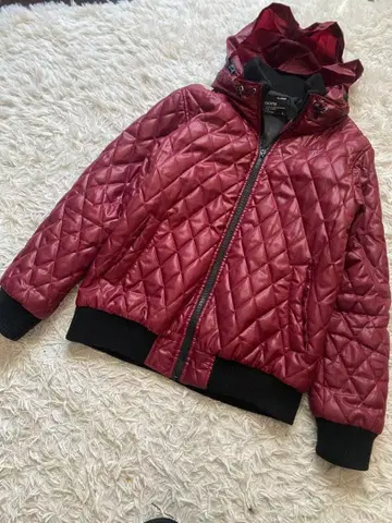 새상품급 archive 퀼팅 점퍼 갸루 남자 y2k 00's 빨간색