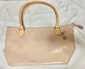 클레이사스 CLATHAS 에나멜 백 스모키 핑크 미사용