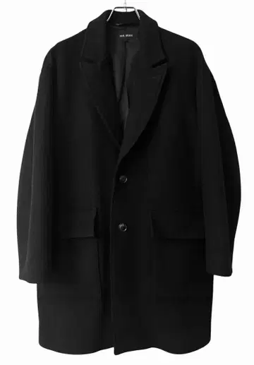 vainl archive SAM COAT 울 체스터 코트 블랙 M