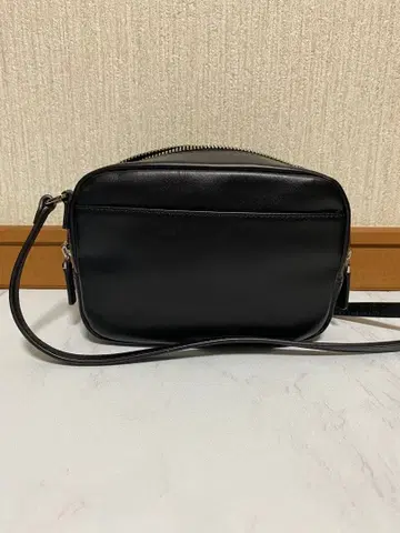 애니에스 베이 컴팩트 가죽 백 블랙