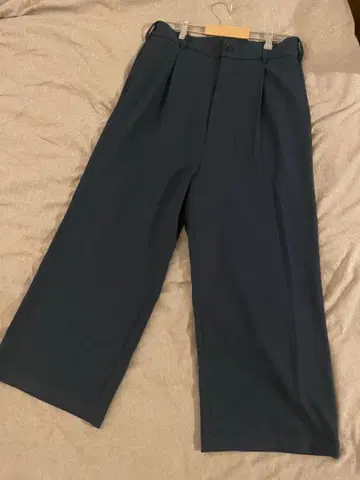 다크 블루 와이드 팬츠 빅 사이즈