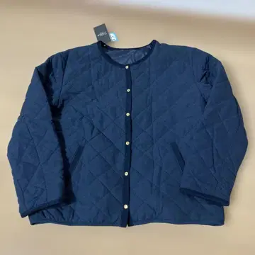 네이비 퀼팅 자켓 M 사이즈
