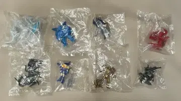 유희왕 피규어 8체 세트