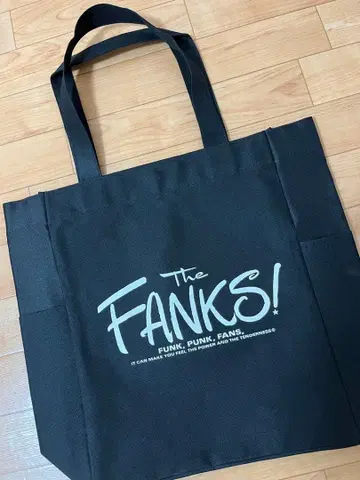 The Fanks! 토트백 블랙