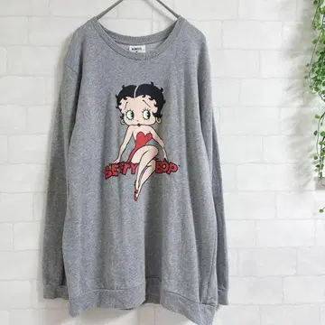 베티 DENIFITS Betty Boop [ L ] 속기모 긴팔 맨투맨