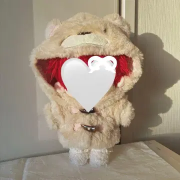 20cm 봉제 인형 의류 곰돌이 귀 후드티