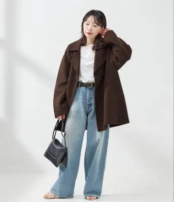 저널 스탠다드 레사쥬 super 140 울 리버 코트