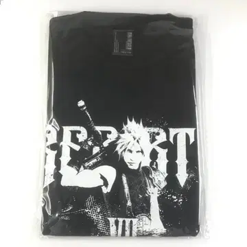 파이널 판타지 VII 리버스 T셔츠 클라우드 프리 사이즈