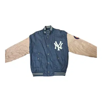 starter New York Yankees 바시티 자켓 네이비/베이지
