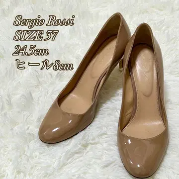 Sergio Rossi 베이지 하이힐 37