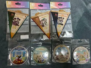 도쿄 디즈니 호텔 가랜드 캔뱃지 세트