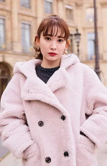 Herlipto Fleur Shearling Boa Coat