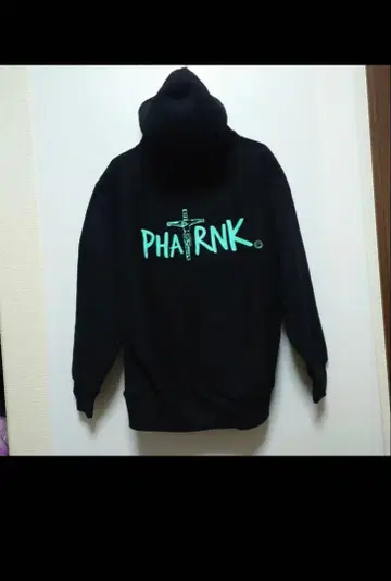 PHARNK 블랙 후디