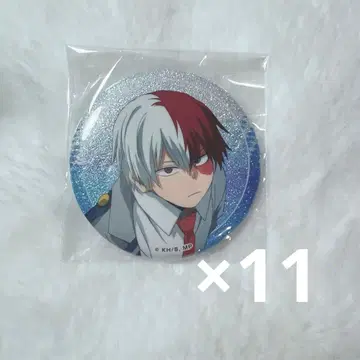 히로아카 글리터 캔뱃지 토도로키