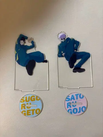 주술회전 쥬쥬페스티벌 2023 게토 스구루 고죠 사토루 아크릴 스탠드