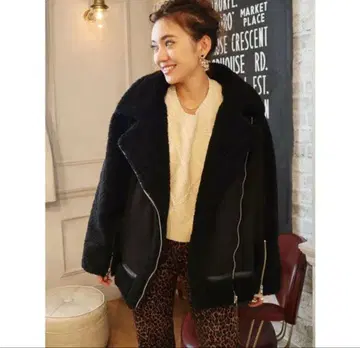 EVRIS 무스탕 아우터