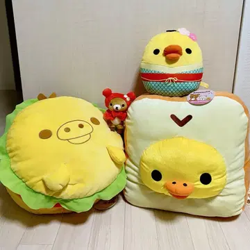 리락쿠마 키이로이토리 4점 세트