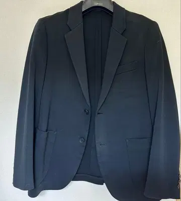 UNIQLO 남성용 테일러드 자켓 블랙 M