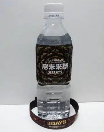 진미래제 2025 미네랄 워터와 리스트 밴드