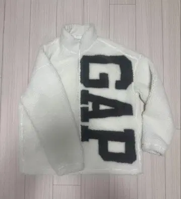 GAP 플리스 자켓 화이트