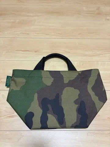 Herve Chapelier 1027N 토트백 카모플라쥬 패턴