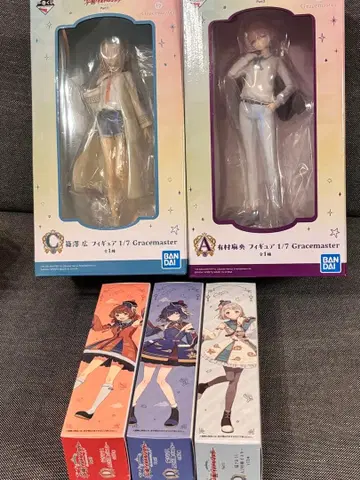 학마스 제일복권 피규어 포스터 세트 히로 아사 미스즈 리리야 유메