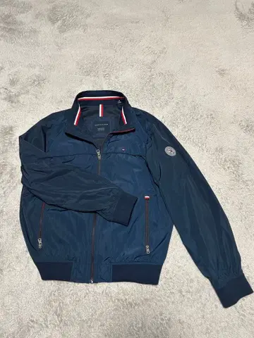 TOMMY HILFIGER 네이비 나일론 자켓 M