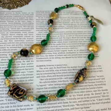 이탈리아제 베네치아 유리 목걸이 244