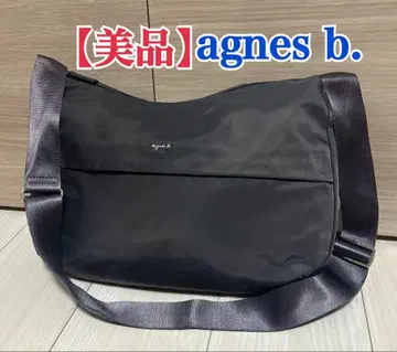 [ 새상품급 ] agnes b. 아네스베 나일론 그레이 GRY 경량 백