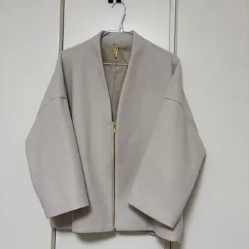 노카라 자켓 그레이지