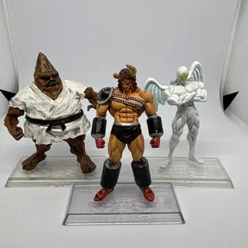 근육맨 피규어 3체 세트 버팔로맨/펜타곤/마운틴