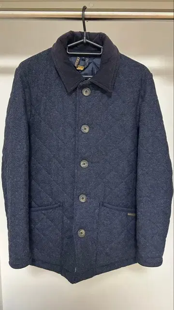 LAVENHAM 퀼팅 자켓 네이비