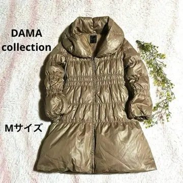 DAMA collection 여배우 옷깃 A 라인 다운 코트 M 사이즈