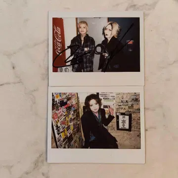 DIAURA 친필 사인 폴라로이드 yo-ka 쇼야 타츠야 코리야마