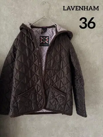 라벤햄 LIBERTY 퀼팅 자켓 안감 올 패턴 잉글랜드 36